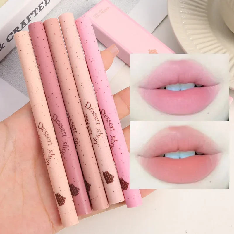 Top Trends: Milk Matte Smooth Lip Liner Pen Makeup Waterproof Lasting Contouring 3D Lips Lip Stick Pencil Nude Pink Lip Tint Lips Cosmetic Shoppable Styles - Image 5