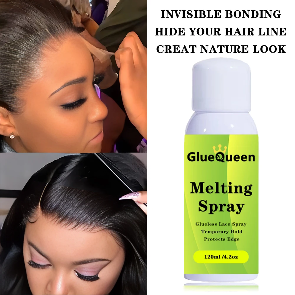 Top Trends: Lace Melting Spray Invisible Hair Glue Wig Glue Waterproof Wholesale Private Label Strong Hold Hair Glue For Lace Front Wigs Shoppable Styles