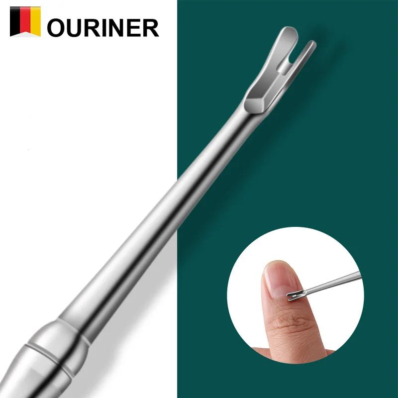 Top Trends: High Quality Cuticle Remover Dead Skin Pusher Surgical Grade Stainless Steel Nail Art Manicure Tool Scraper Nail Cleaner Trimmer Shoppable Styles