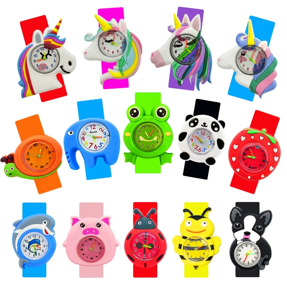 Top Trends: Dropshipping Cartoon Kids Watches 1-16 Years Old Baby Learn Time Toy Kindergarten Reward Gift Children Watch Clock Birthday Gift Shoppable Styles