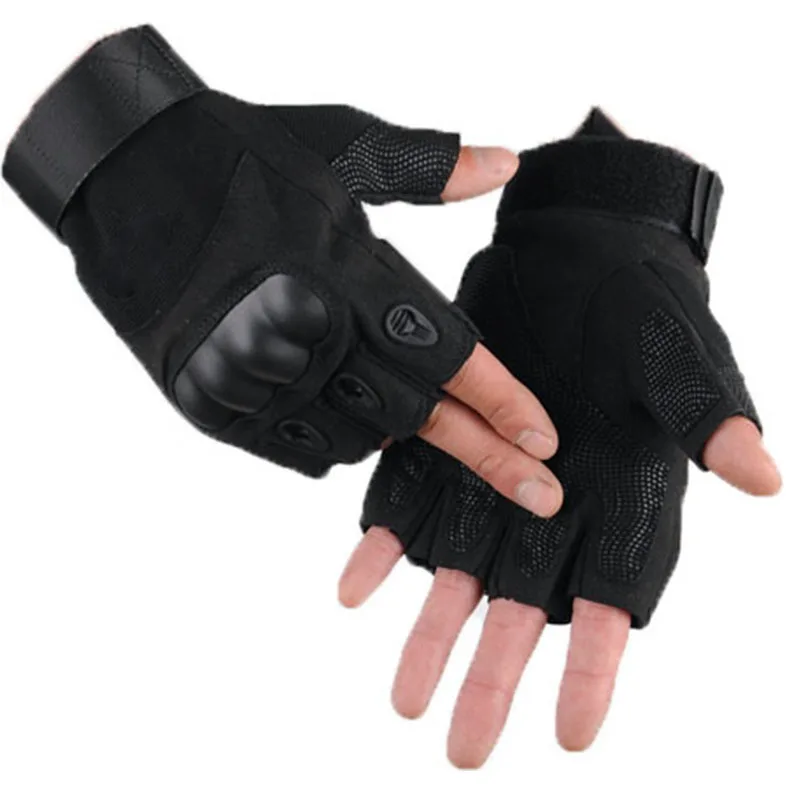 Top Trends: Hot Half Finger Tactical Gloves Non-slip Full Finger Glove Cycling Sports Gym Fingerless Military Apparel Accessories Wholease Shoppable Styles