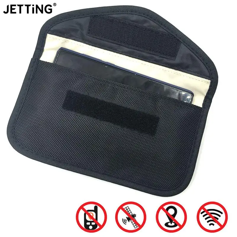 Top Trends: 1pc ID Card Bag RFID Blocker Mobile Phone FOB Signal Blocking Shielding Pouch Wallet Case For Car Key Card Shoppable Styles