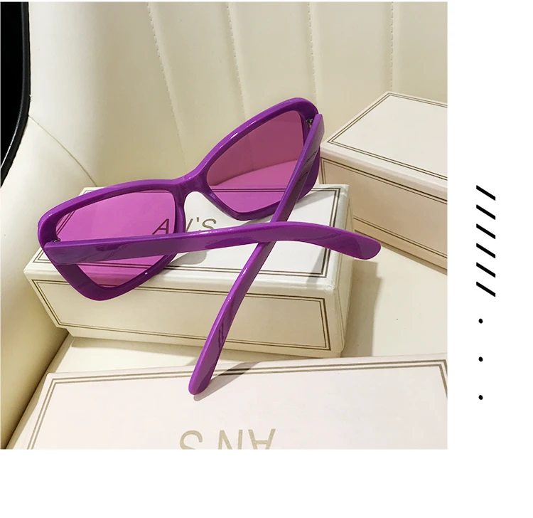 Top Trends: Cat Eye Sunglasses For Men And Women Vintage Eyewear Luxury Brand Pink Designer Sun Glasses Frame Y2k Shades Retro Festival Shoppable Styles - Image 3