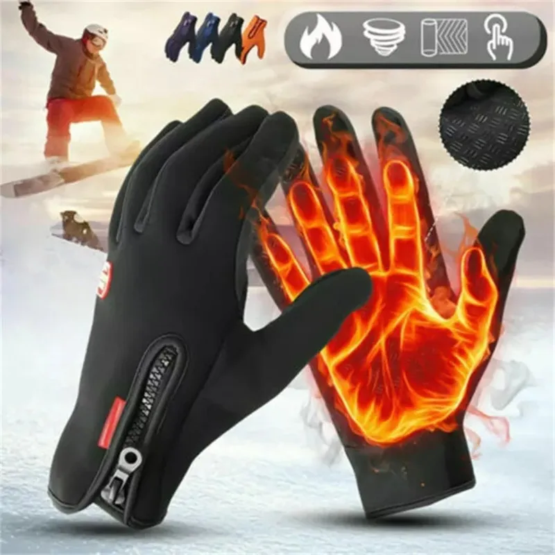 Top Trends: Screen Motorbike Racing Riding Gloves Winter Motorcycle Gloves Winter Thermal Fleece Lined Waterproof Heated Guantes Shoppable Styles