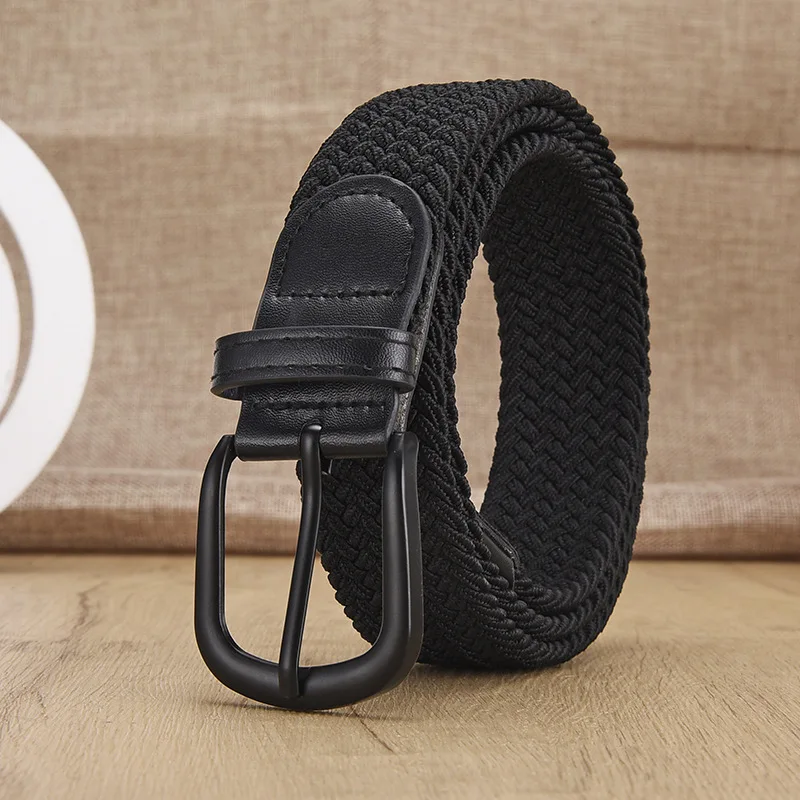 Top Trends: Men's Elastic Belt Stretch Women Waist Belts Fashion High Quality Waistband Ladies Trend Working Brown Belt DT115 Shoppable Styles