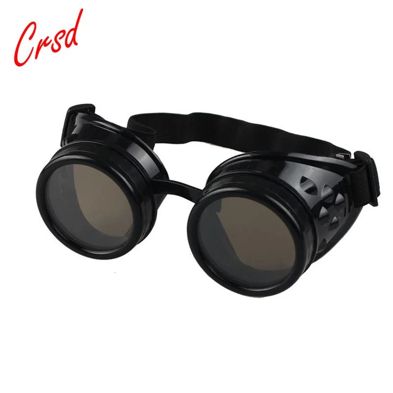 Top Trends: 2022 Steampunk Sunglasses For Men Vintage Punk Glasses Brand Designer Eyeglasses Women Round Frame Fashion Windshield Goggles Shoppable Styles