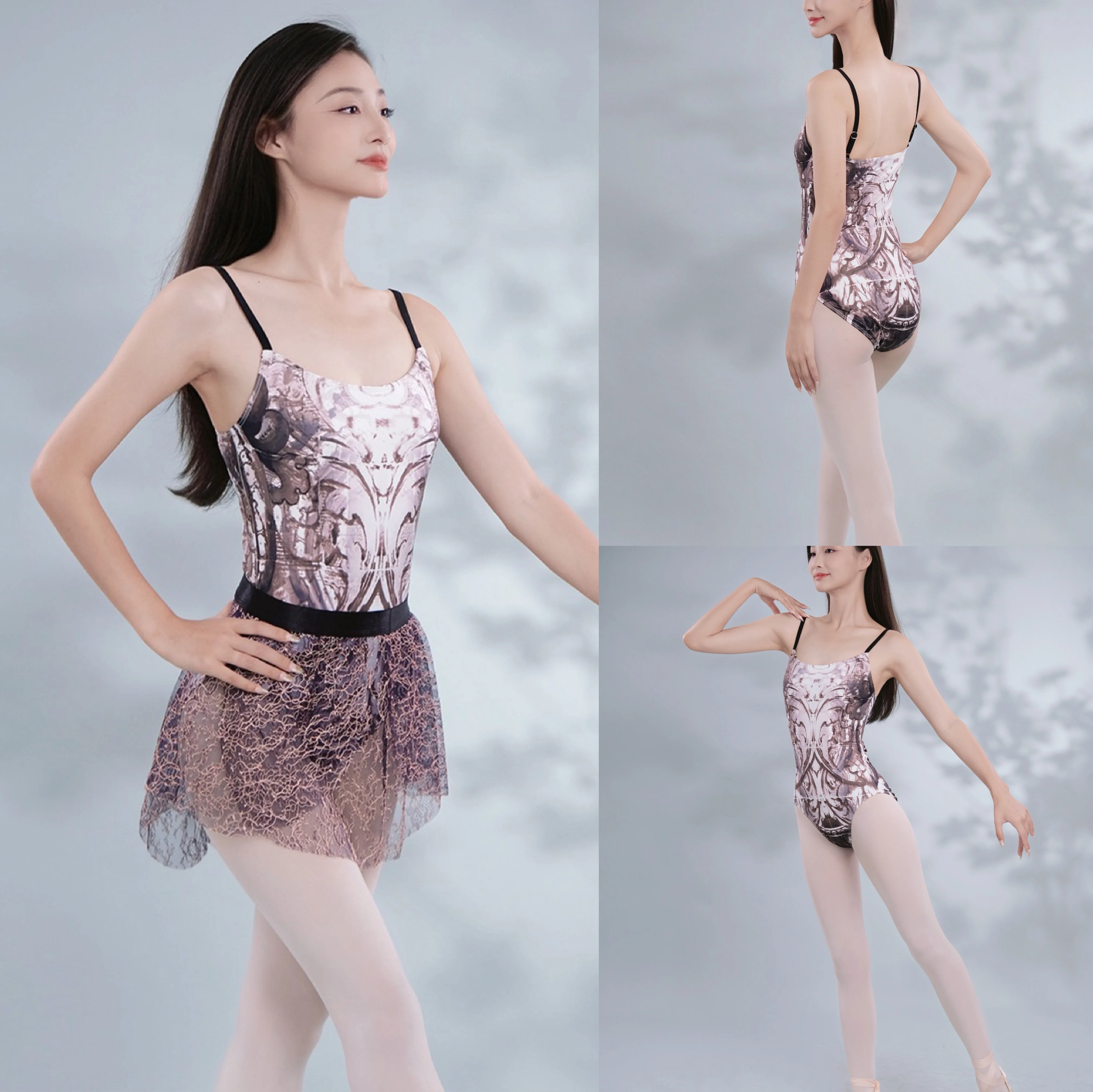 Top Trends: Ballet Leotards Vest Adult 2024 New Arrival Elegant Practice Ballet Dancing Wear Women Gymnastics Leotard Dance Coverall Shoppable Styles