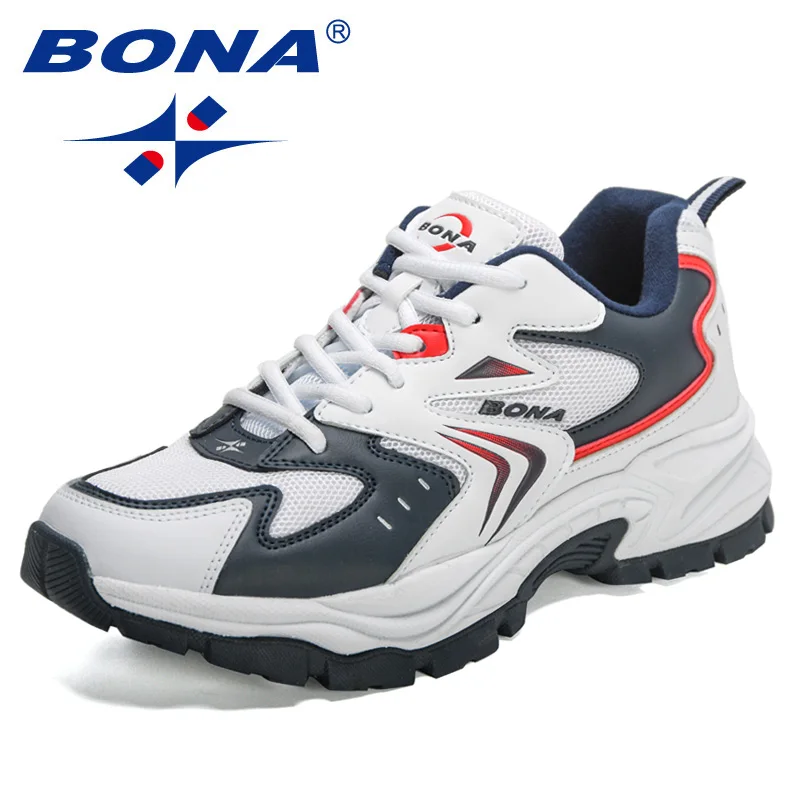 Top Trends: BONA 2022 New Designers Trendy Sneakers Breathable Running Shoes Men Outdoor Sport Fashion Comfortable Casual Shoes Mansculino Shoppable Styles