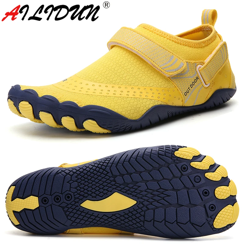 Top Trends: Summer Elastic Quick Dry Aqua Shoes Beach Barefoot Slippers Women Unisex Swimming Water Wading Shoes Men Upstream Swimming Shoes Shoppable Styles