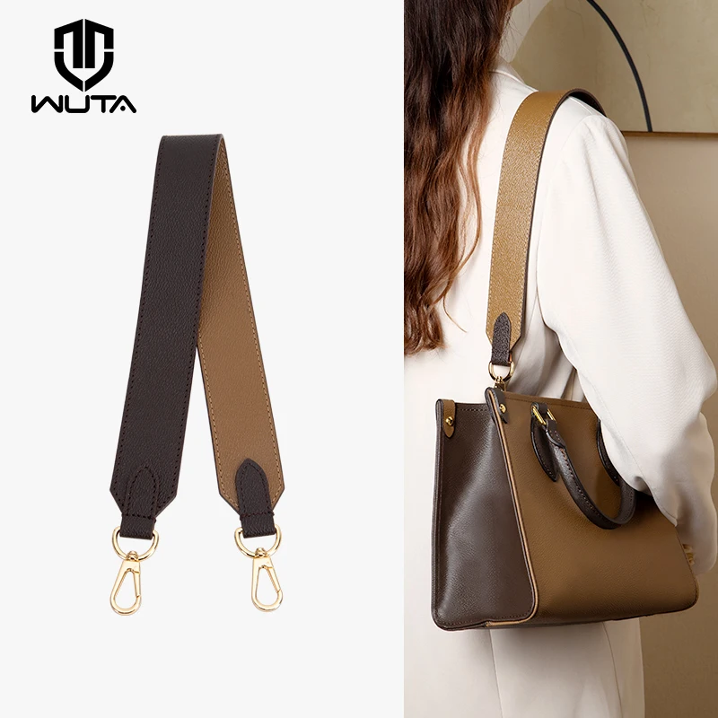 Top Trends: WUTA Genuine Leather Replacement Wide Shoulder Bag Strap For LV Onthego Tote Bag Adjustable Crossbody Handbag Belts Purse Straps Shoppable Styles