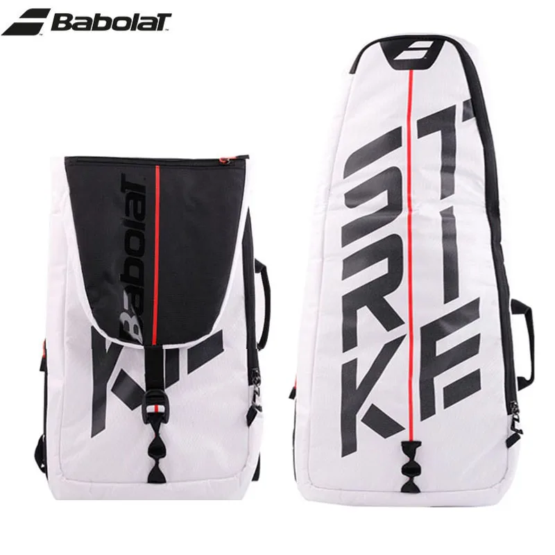 Top Trends: Portable 2 Usages BABOLAT Tennis Bag Original Pure Strike Tim Same Model Tennis Racket Backpack Babolat 3R Badminton Tennis Bags Shoppable Styles