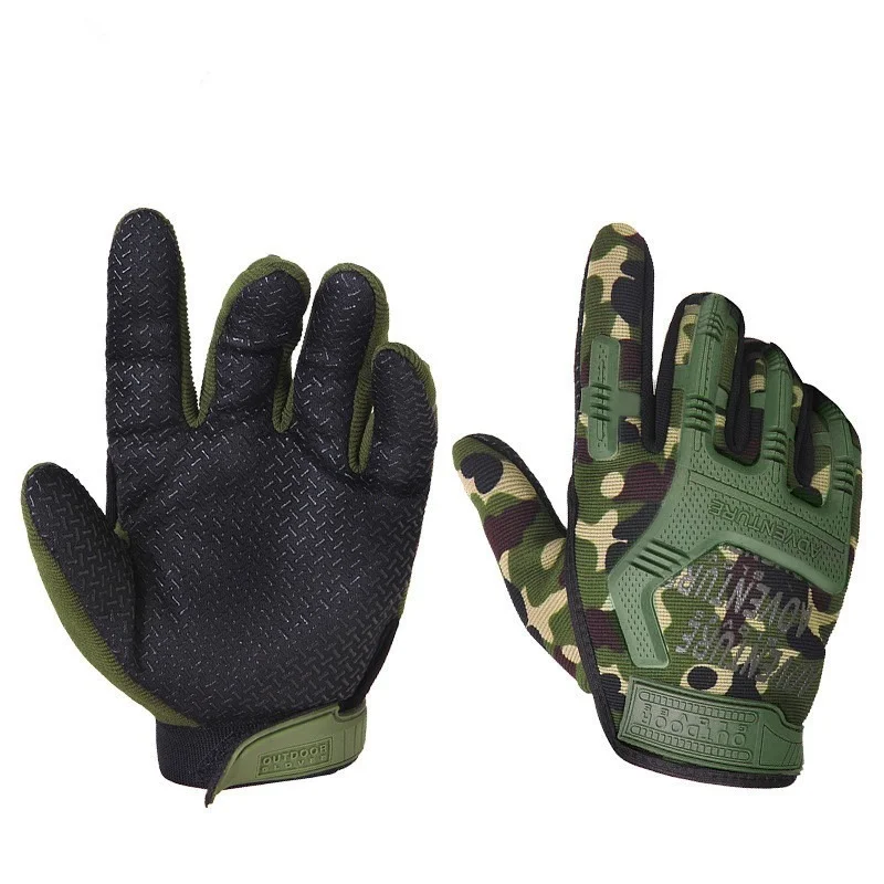 Top Trends: Army Fans Training Climbing Wearproof Combat Tactical Gloves Men Outdoor Shooting Cycling Fishing Antiskid Full Finger Mittens Shoppable Styles - Image 2