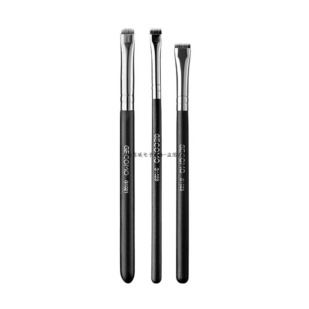 Top Trends: New 1 / 2 / 3 Pcs Eye Makeup Brush Flat Eyeliner Eyebrow Blending Beauty Make Up Brush Soft Nylon Hair 3 Styles For Choose Shoppable Styles - Image 2