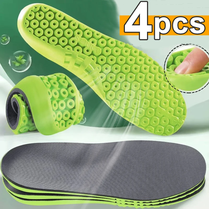 Top Trends: Sport Shoes Insole Comfortable Plantar Fasciitis Insoles For Feet Man Women Breathable Deodorant Orthopedic Shoe Sole Shoppable Styles