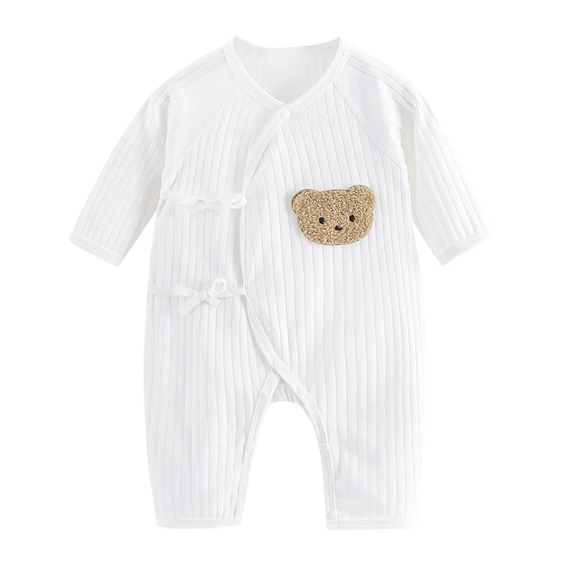 Top Trends: 2024 Baby Clothes 0 To 12 Months Newborn Girl Boy Romper 100 Cotton Solid Soft Jumpsuit Korean Reviews Many Baby Clothes Shoppable Styles