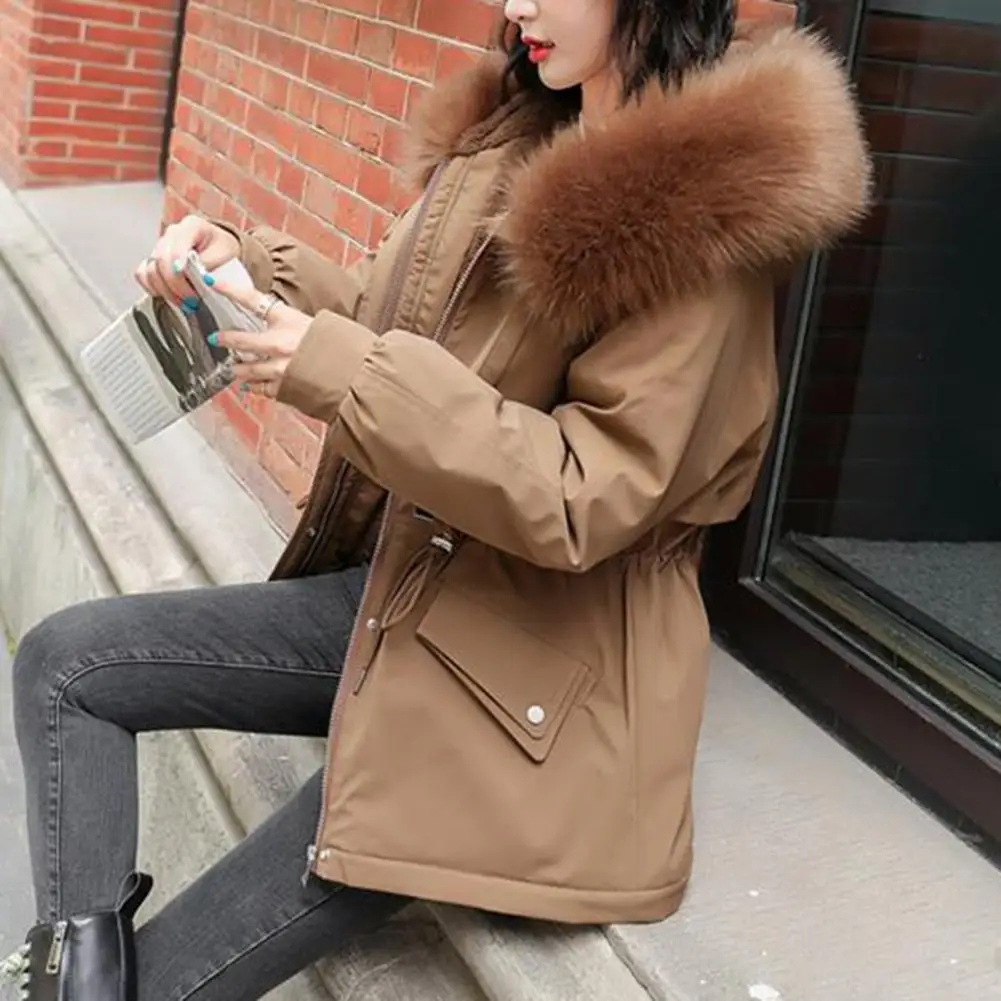 Top Trends: Куртка Ropa 2022 New Warm Thicken Loose Down Jacket Women Winter Short Hooded Fur Collar Cotton Coat Korean Female Parkas Basic Shoppable Styles