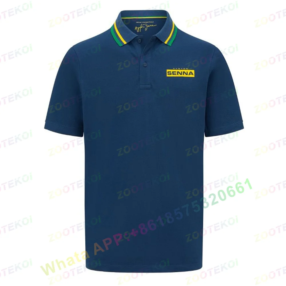 Top Trends: 2022 New Ayrton Senna Fashion Brands Polo Shirt Men's Quick-Drying Summer Slim Fit Short Sleeve Polos Casual Mens Clothing Shoppable Styles - Image 3