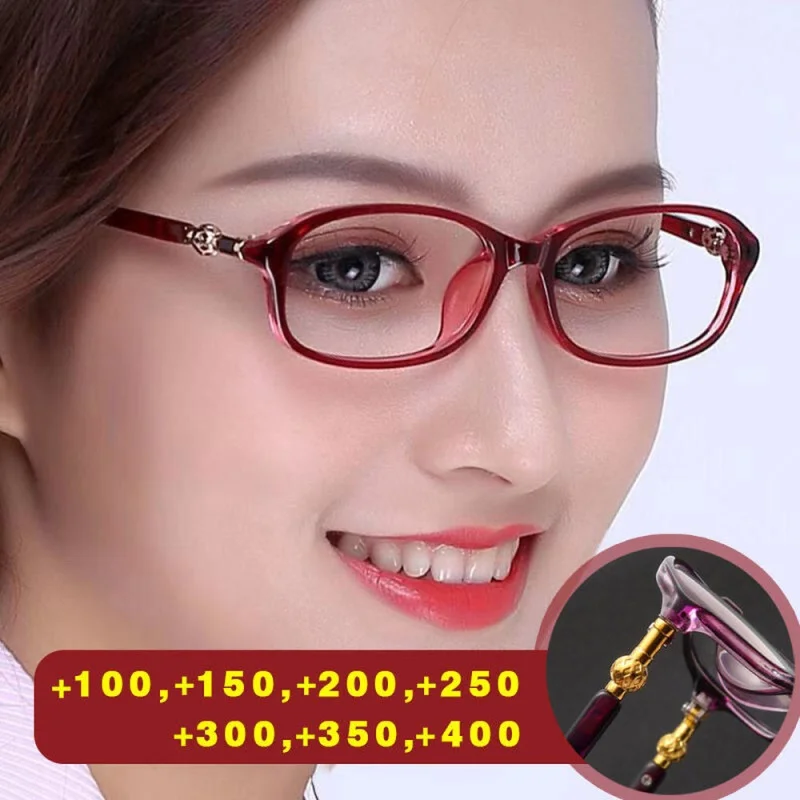 Top Trends: FG + 100~+ 400New Ladies' Delicate And Fashionable Blue Light Proof Presbyopic Glasses Shoppable Styles