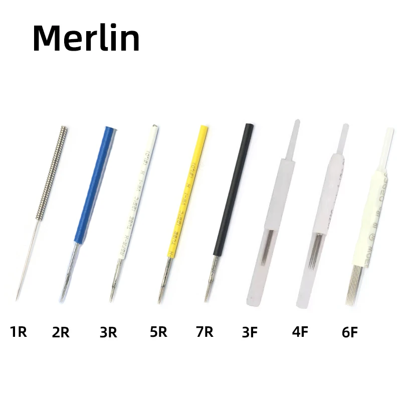 Top Trends: 20pcs / 50pcs / 100pcs 1R / 2R / 3R / 5R / 7R / 3F / 4F / 6F Tattoo Needles For Permanent Makeup Eyebrow And Lip Designs Merlin Machine Shoppable Styles