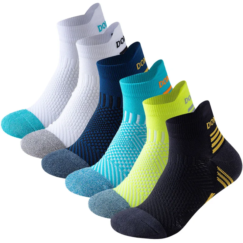 Top Trends: Professional Marathon Running Sock Men Women Sports Fitness Thickened Cushioned Short Tube Low Cut Boat Ankle Socks Professiona Shoppable Styles