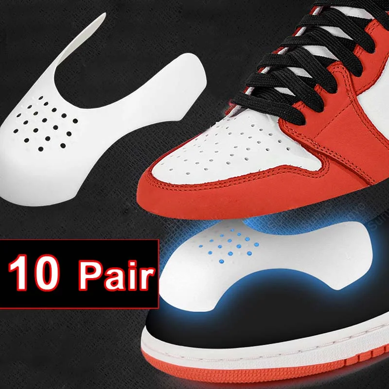 Top Trends: Anti Shoe Crease Protector Accessories For Shoes Accesories 10 Pairs Sticker Women Dropshipping Stretchers Men Sports Sneakers Shoppable Styles