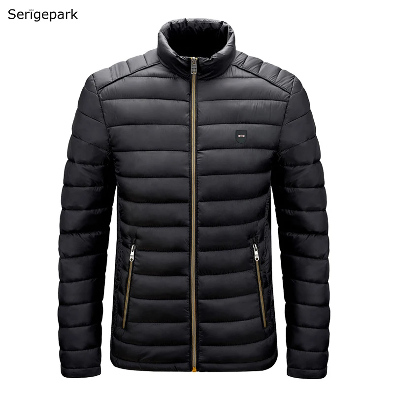 Top Trends: Serige Park Jacket For Men Winter Luxury Butterfly Cotton Jacket Zipper Cotas Man Outdoor Recreation Park Shoppable Styles