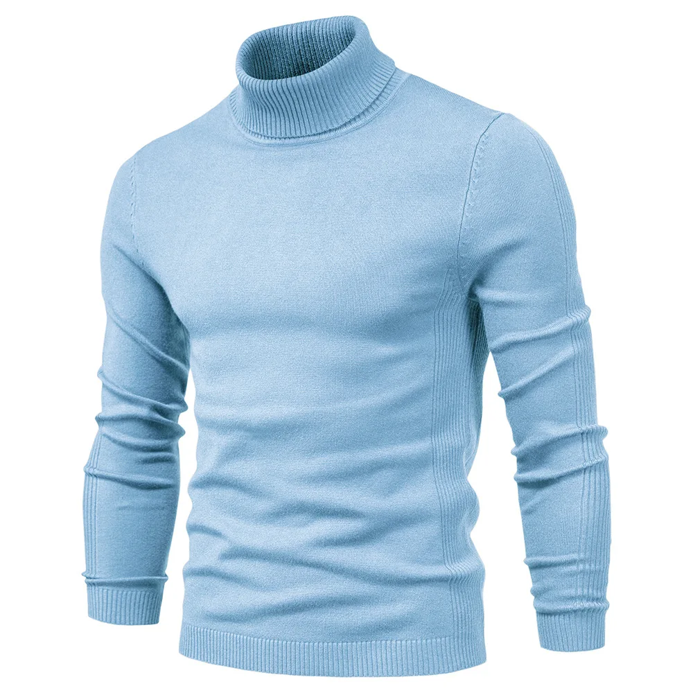 Top Trends: New Winter Turtleneck Thick Mens Sweaters Casual Solid Color Quality Warm Turtleneck Classic Sweaters Pullover Men Shoppable Styles