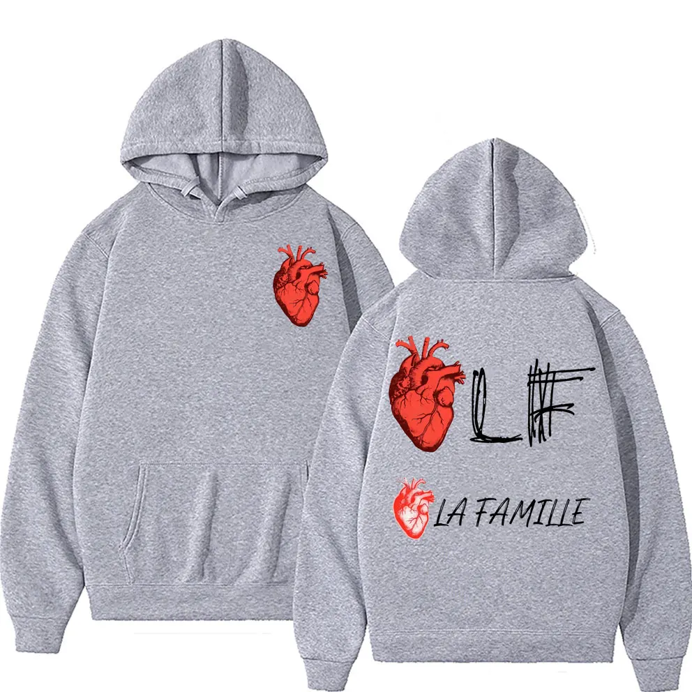 Top Trends: Lf La Tamille Hoodie Le Monde Chico Album PNL The Family Rap Hooded Sweatshirt Hip-Hop Men Women Hoodies Oversized Streetwear Shoppable Styles - Image 6