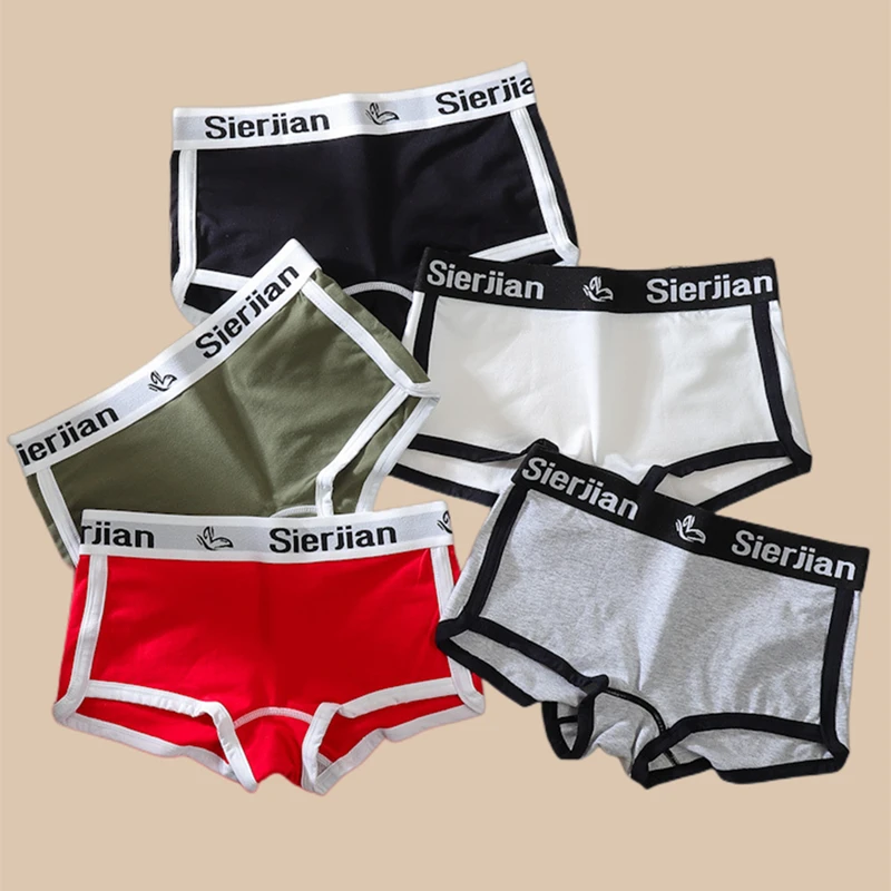 Top Trends: Sports Fitness Panties For Women Cotton Female Underwear Mid-waist Underpants Cozy Underwear Women Safety Pants Womens Shorts Shoppable Styles