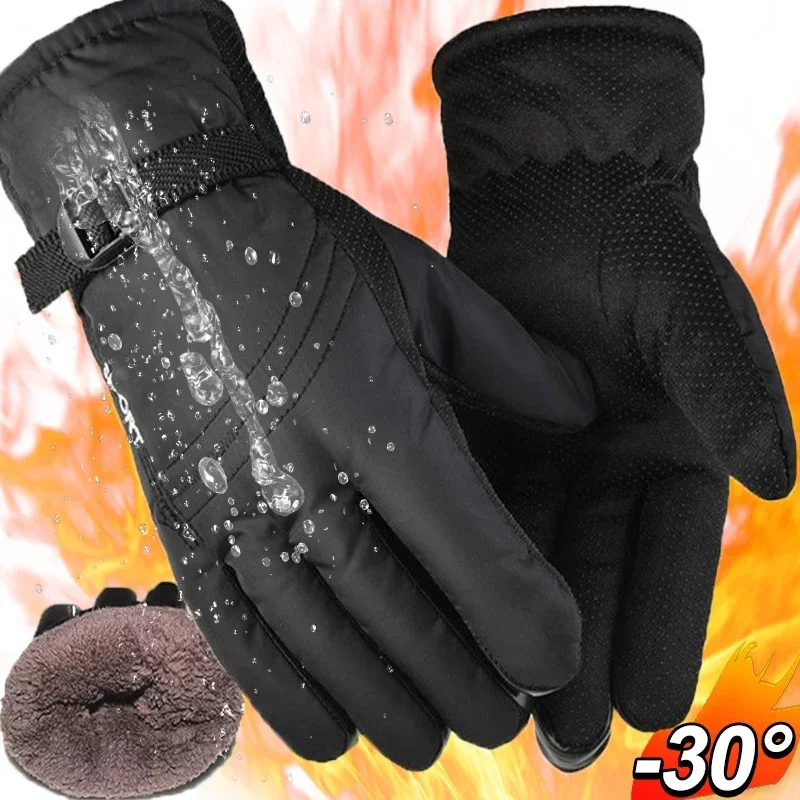 Top Trends: Winter Gloves For Men Women Warm Outdoor Cycling Driving Motorcycle Cold Gloves Windproof Non-Slip Womens Gloves Shoppable Styles