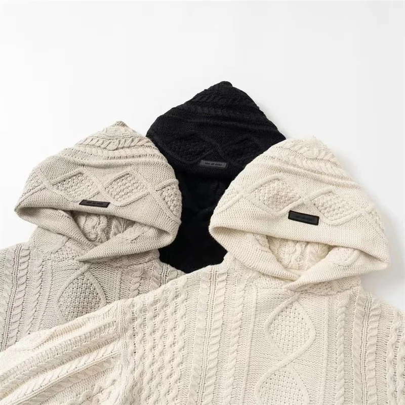 Top Trends: NEW ESSENTIALS Sweaters High Quality 1:1 Mens Womens ESSENTIALS Hoodies 23Fw ESSENTIALS Knitwear Pullovers Shoppable Styles