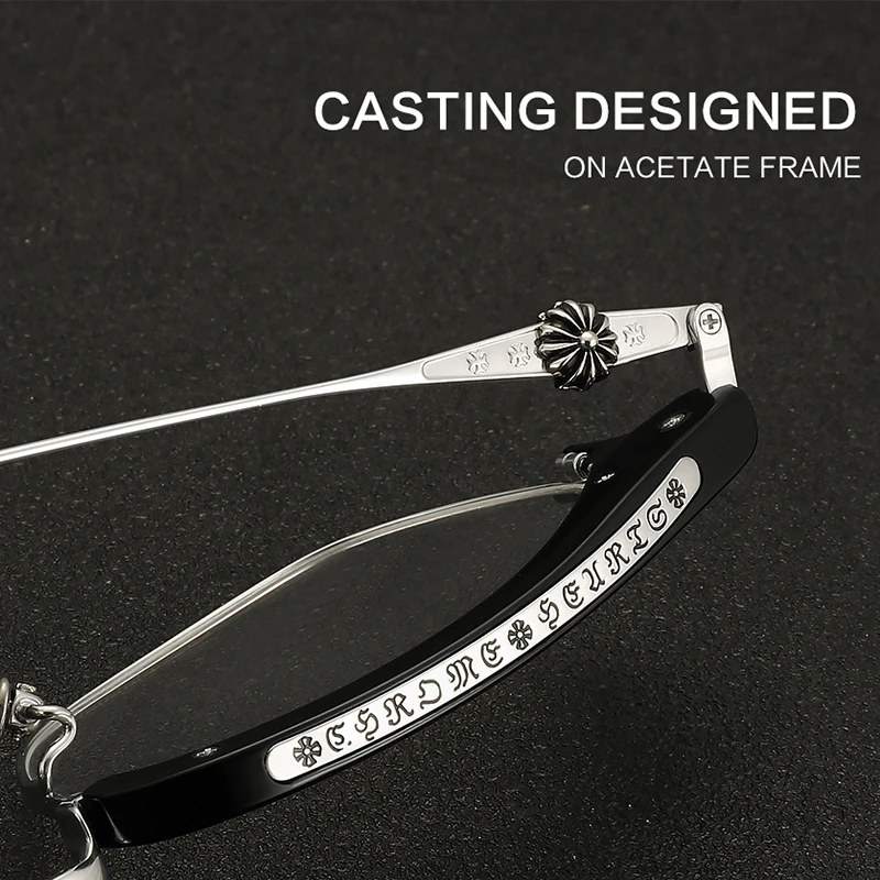 Top Trends: QONOIC Pure Titanium Glasses Frame Men Square EyewFrames Square Myopia Prescription Eyeglasses Frames 2023 New Full Optical Eyew Shoppable Styles - Image 4