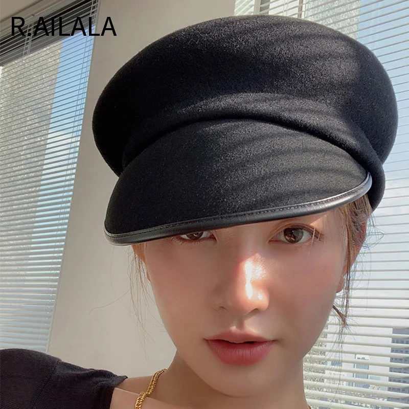 Top Trends: High Quality Fedoras Casual Newsboy Retro Beret Hat Wild Octagonal Cap Vintage Ivy Hats Gorras Gatsby Flat Hat Women Visors Cap Shoppable Styles