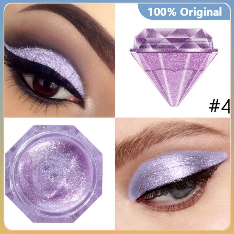 Top Trends: Diamond Liquid Eye Shadow Glitter Powder Shimmer Metallic Single Color Eyeshadow Cosmetics Eyeshadow Palette Eye Maquillaje Shoppable Styles