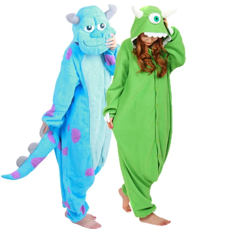 Top Trends: Adult Halloween Onesie Cartoon Monsters Pajamas For Women Men Animal Kigurumi Pyjamas Homewear Cosplay Party Costume Shoppable Styles