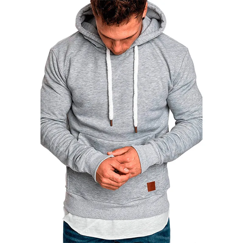 Top Trends: Covrlge Brand Men Hoodie 2020 Autumn Hip Hop Streetwear Men Pullover Sweatshirts Hoodies Mens Solid Color Hoodie Male MWW144 Shoppable Styles