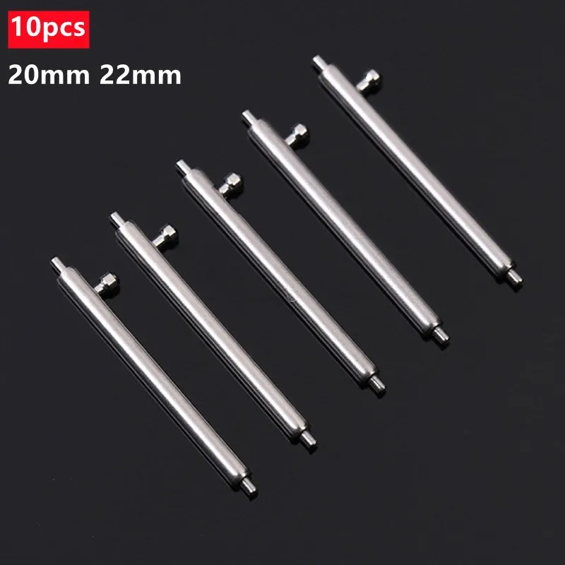 Top Trends: 10PCS 1.8mm Diameter Watch Pin Pepair Tools &amp; Kits Quick Release Watch Strap Spring Bars Pins 24mm 18MM 23MM 16MM 19MM 20MM 22MM Shoppable Styles