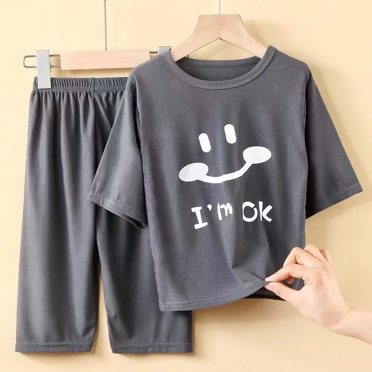 Top Trends: Baby Boy Girl Clothes Summer Soft Breathable Cotton Children Pajamas Set Cute Cartoon Short Sleeve Home Sleepwear Set Loungewear Shoppable Styles