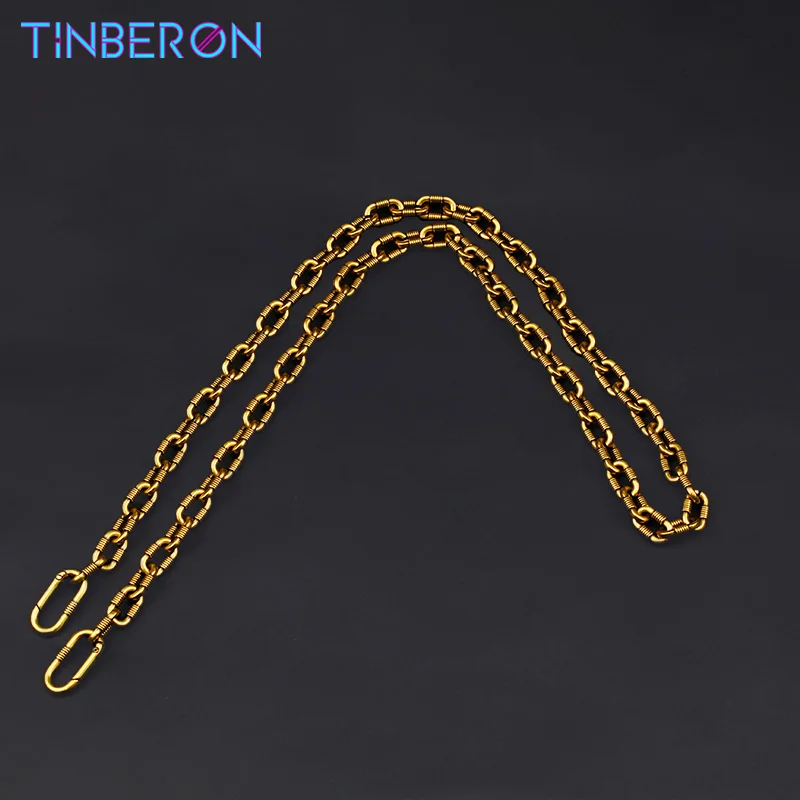 Top Trends: TINBERON Chain Strap For Handbag Crossbody Metal Replacement Alloy Thread Chain Straps Women Bag Handles Belt Chains Accessories Shoppable Styles