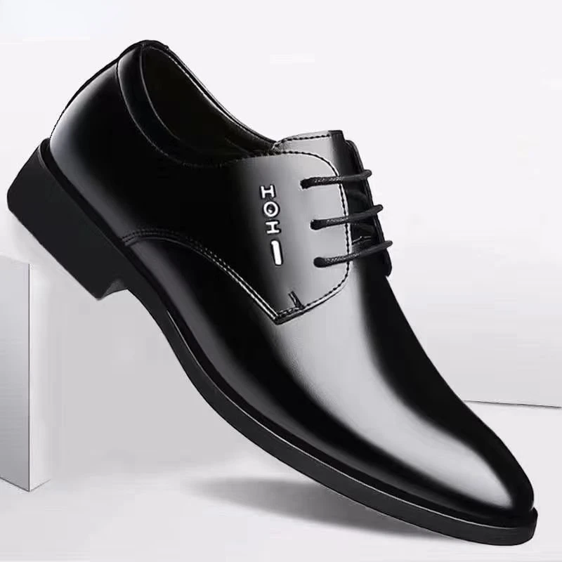 Top Trends: Elegant Men's Dress Shoes 2023 Summer Social Shoes Men's Fashion Elegant Formal Wedding Shoes Men's Set Office Oxford Shoe Men Shoppable Styles - Image 4