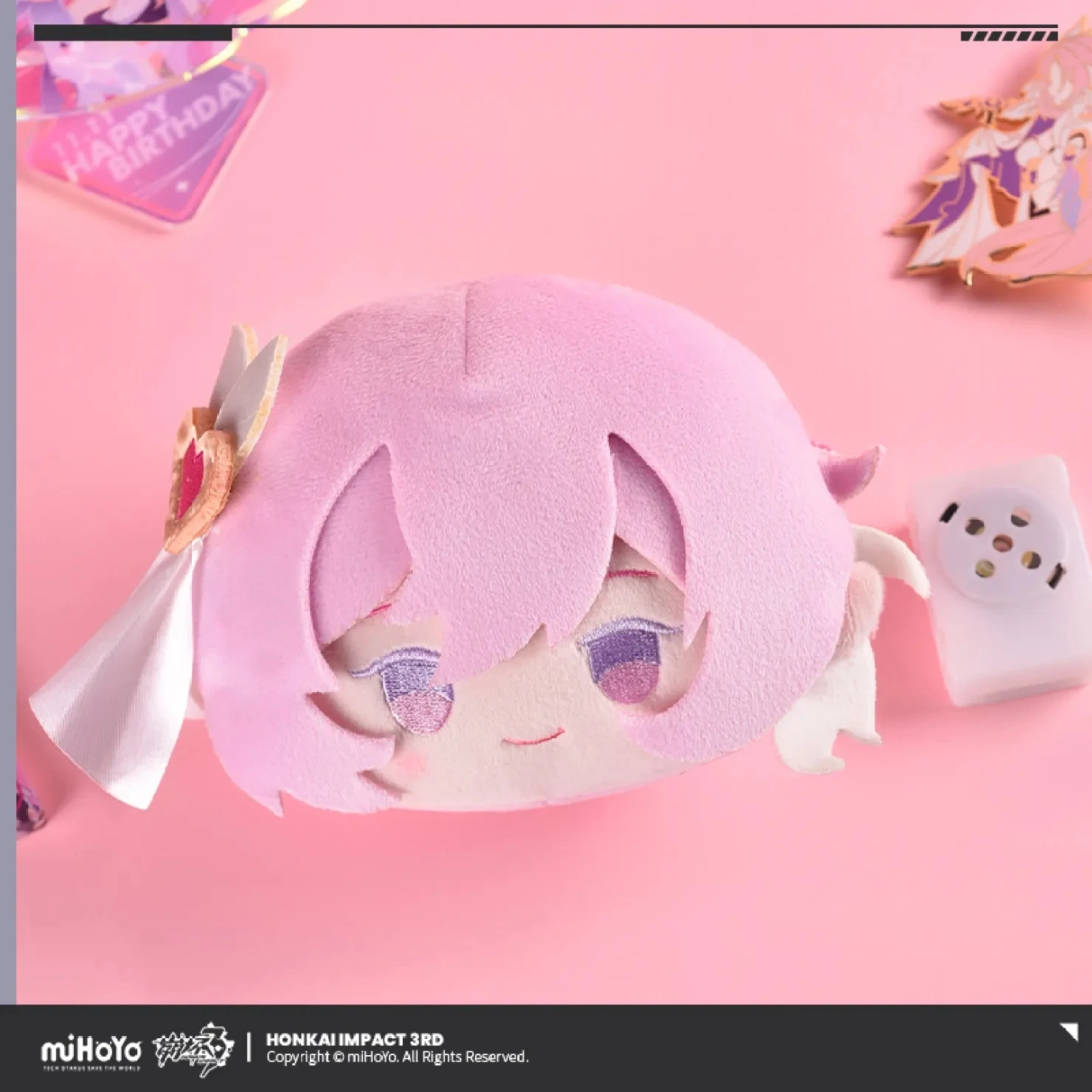 Top Trends: Game Honkai Impact 3 Cosplay Plush Vocal Doll Elysia Theresa Herrscher Of Sentience Cartoon Coin Purse Anime Kids Toys Xmas Gift Shoppable Styles