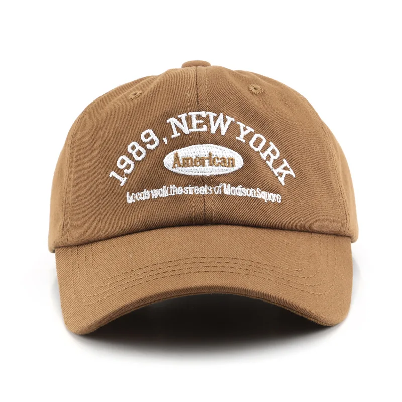 Top Trends: Men And Woman's Baseball Caps Adjustable Casual Embroidered 1989 New York American Cotton Sun Hats Unisex Solid Color Visor Hats Shoppable Styles - Image 5