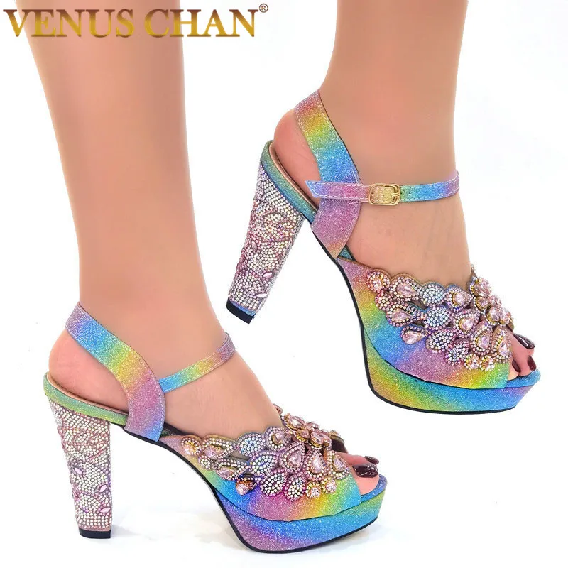 Top Trends: 2022 Latest Italian Design Pointed Rhinestone Summer Party High Heels For Women Fashion High Quality Elegant Ladies Sandals Shoppable Styles