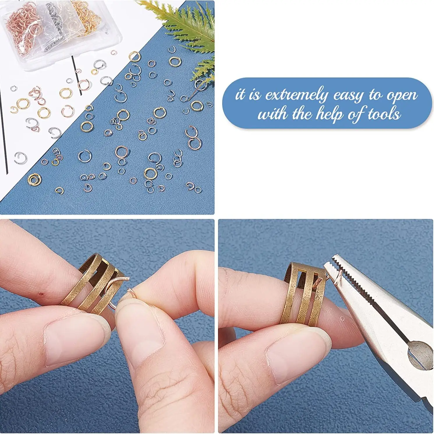 Top Trends: 100-200pcs / lot Stainless Steel Open Jump Rings Split Rings Connectors For DIY Jewelry Making Findings Accessories 3mm 5mm Shoppable Styles - Image 6