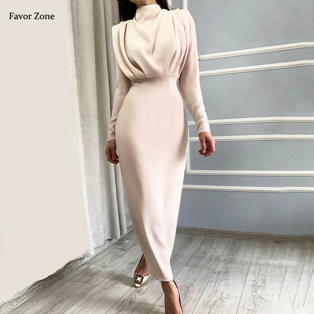 Top Trends: Autumn Winter Elegant Office Lady Maxi Dresses For Women 2023 Long Sleeve High Waist Bodycon Ruched Sexy Evening Party Dresseses Shoppable Styles