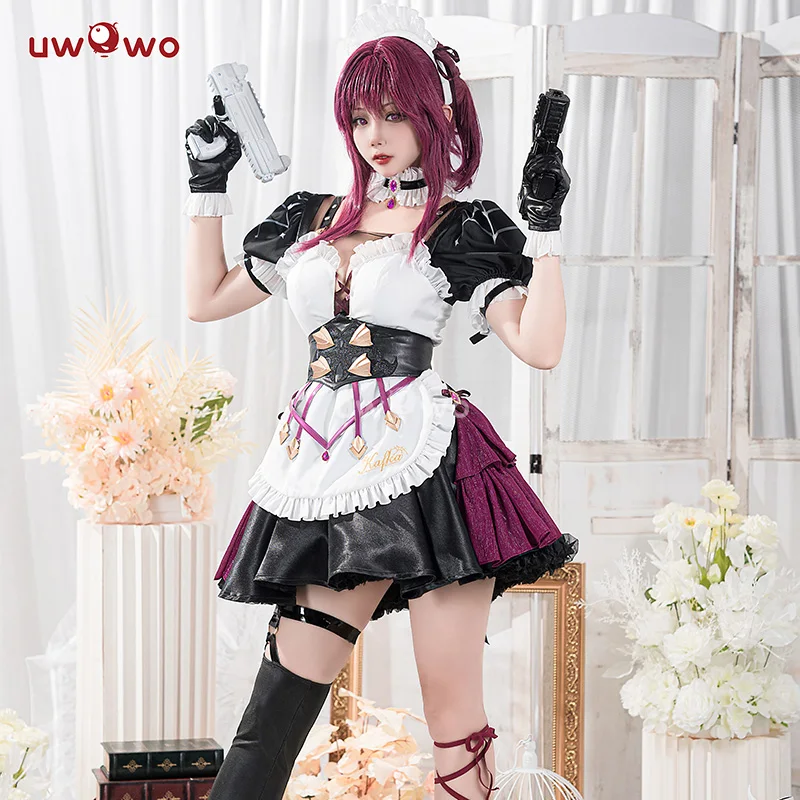 Top Trends: UWOWO Kafka Maid Cosplay Exclusive Honkai Star Rail Cosplay Fanarts Kafka Maid Dress Stellaron Hunters Maid Costume Shoppable Styles - Image 2