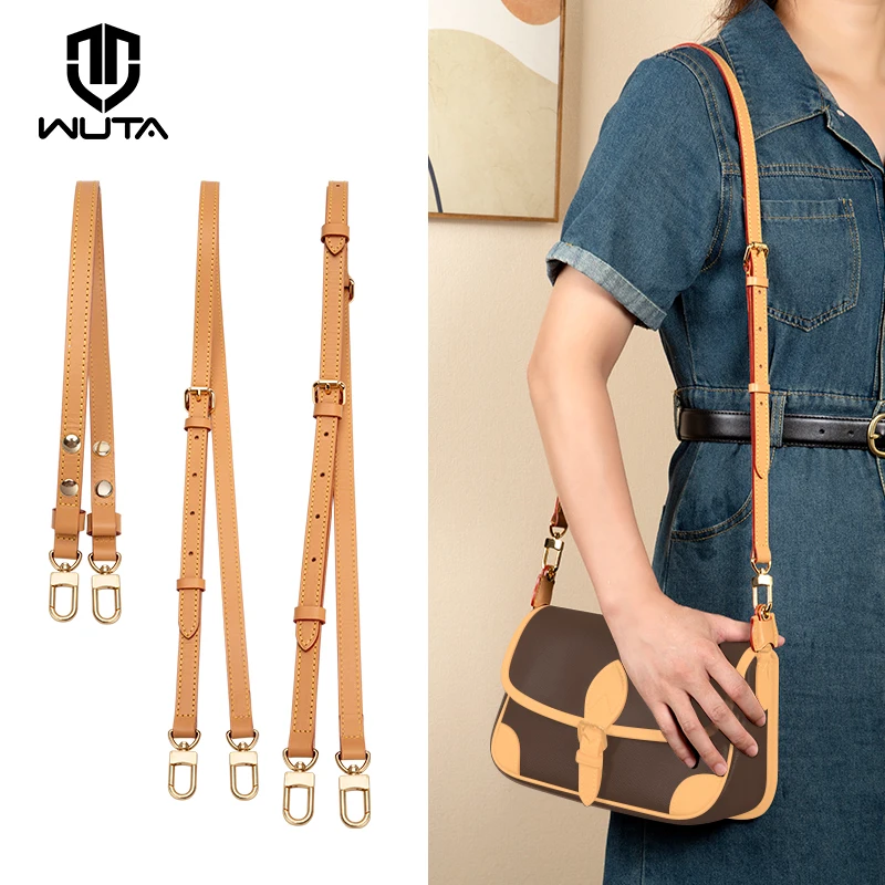 Top Trends: WUTA Genuine Leather Bag Strap Replacement For LV Diane Bag Crossbody Handbag Long Adjustable Shoulder Belts DIY Bag Accessories Shoppable Styles