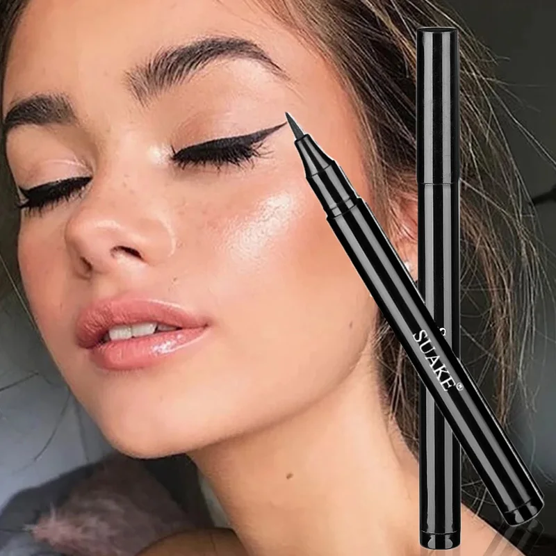 Top Trends: Waterproof Liquid Eye Liner Black Matte Smooth Eyeliner Pen Long-lasting Quick Drying Eyeliner Pencil Beauty Natural Eye Makeup Shoppable Styles