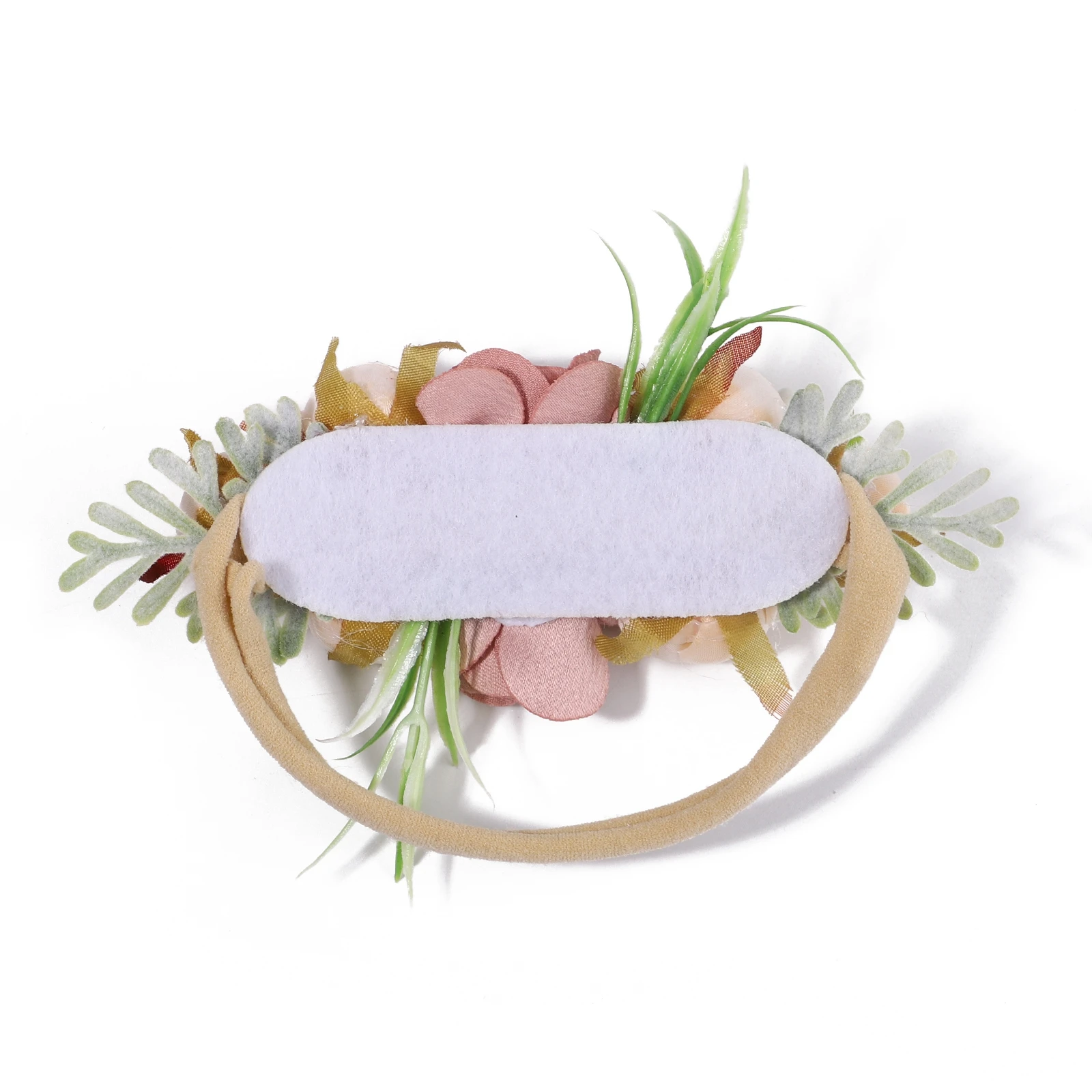 Top Trends: 1Pcs Baby Girl Cute Flower Headband Elastic Hair Band Newborn Head Toddler Headband Headwear Kids Accessories Christmas Gifts Shoppable Styles - Image 4