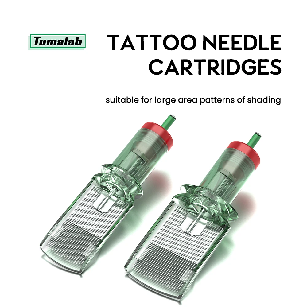 Top Trends: Tumalab Tattoo Cartridge Disposable Large Row Tattoo Pin 49RM #M1 #10PCS / Box Shoppable Styles